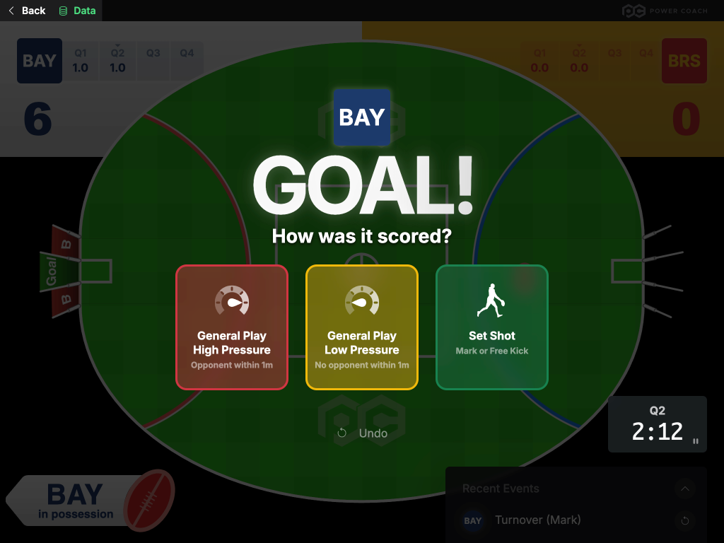 Chain capture interface - end of chain